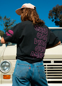 Remera Crea una vida que ames (algodon) - comprar online