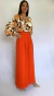 Calça Pantalona Colors Laranja - comprar online