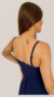 Imagem do Vestido Feminino Bicolor Crepe