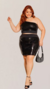 Conjunto Paetê Top e Mini Saia