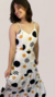 Vestido Longo Estampa Poá - comprar online