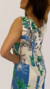 Vestido Moni Estampado Com Botão Azul na internet