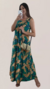 Vestido Longo Estampa Folhagem - comprar online