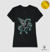Camiseta feminina algodão peruano estampa Light Horse - comprar online