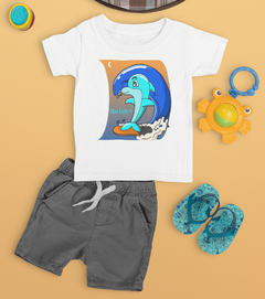 Camiseta infantil estampa Golfinho na internet