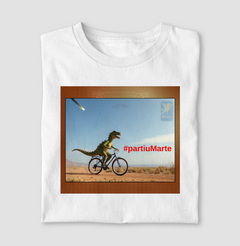 Camiseta infantil estampa Marte