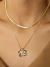Colar Choker Malha de Fita Lisa Fina