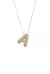 Imagem do Colar Letra Puffer Cravejada - Sob Encomenda