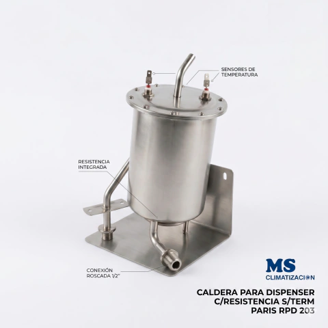CALDERA PARA DISPENSER C/RESISTENCIA S/TERM PARIS RPD 203