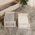 Imagen de Caja plegable tipo lino natural con visor