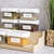 Frasco Hermético Rectangular- Tapa Blanca