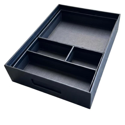 Set organizador de escritorio tipo lino x3 - tienda online