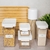 Frasco Hermético Rectangular- Tapa Blanca - tienda online