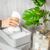 Caja minimal con tapa gris - comprar online