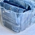 Contenedor acrilico apilable con tapa plastica - tienda online