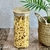 Imagen de Frasco rectangular de Vidrio con tapa de bamboo