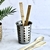 Set de utensilios de Bamboo x4