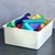 Organizador rattan con tapa