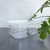 Contenedor acrilico apilable con tapa plastica - comprar online