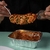 Canelones de pollo, panceta y espinaca. en internet