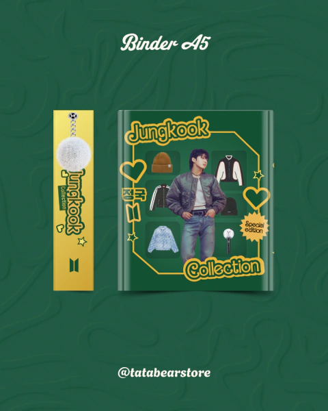 Binder A5 - BTS JUNGKOOK Golden Barbie