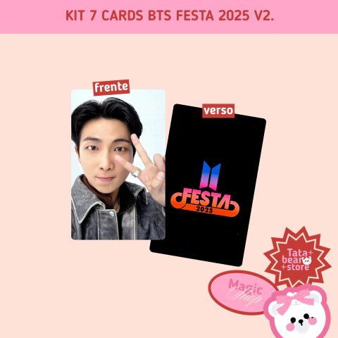 KIT 7 Cards BTS FESTA 2025 - comprar online