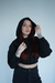 HOODIE CROP TOP PEKY - comprar online