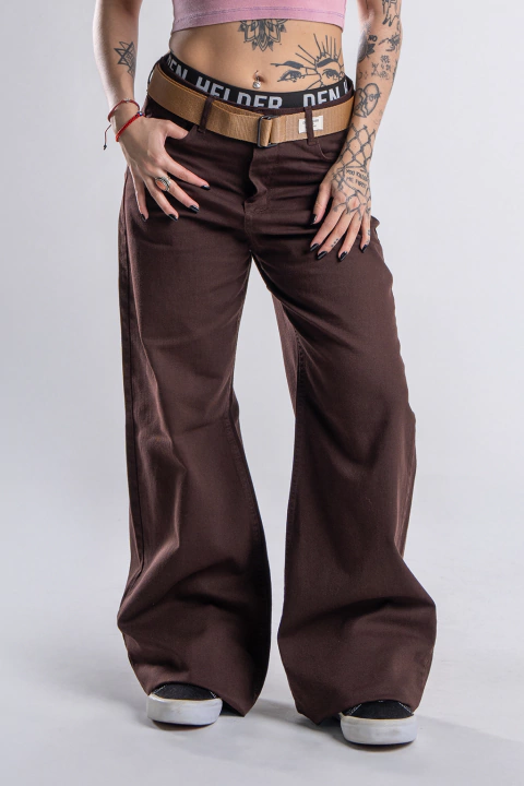 PANTALON FRETTA WIDE LEG