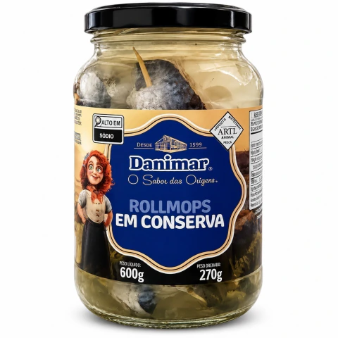 Rollmops em Conserva Tradicional Danimar