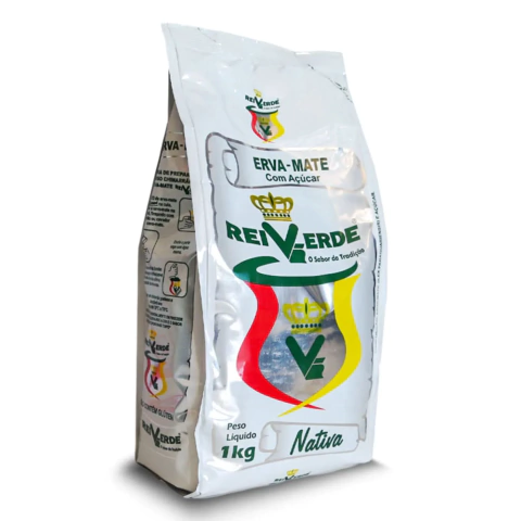 Erva Mate Rei Verde Nativa Suave 1Kg