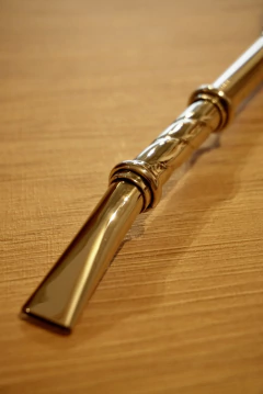 Bombillón Tonga con doble aro cincelada 9mm - Tongamates