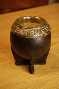 Torpedo uruguayo cincelado en alpaca - comprar online