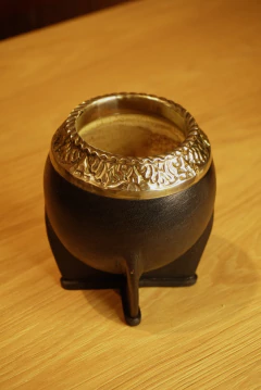 Torpedo uruguayo cincelado en alpaca - comprar online