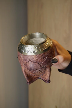 Torpedo cincelado alpaca cuero repujado en internet