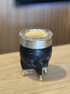 Imperial base y bolitas cuero repujado - comprar online