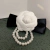 Broche Flor com Pérolas
