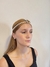 Head Piece Meia Pérola Com Strass