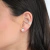 Piercing de pressão - Banhado á prata 925