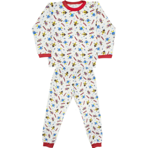 Kit 9 Pijama Inverno Menino Bloomys do 4x8