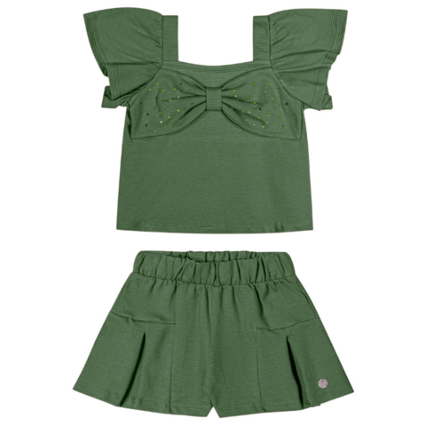Kit 9 Conjunto Feminino do 1 ao 3 Primavera Verão Angero P4