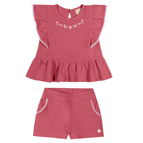 Kit 9 Conjunto Menina Primavera Verão Angerô do P ao G