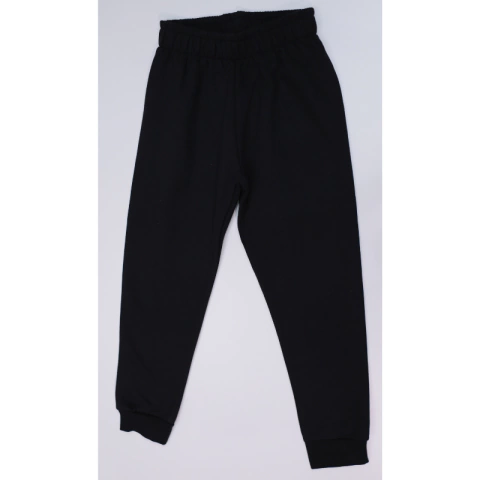 KIT com 15 Calças Moletom Flanelada Com Punho Lisa Inverno Menino da Marca Kyly na grade do 1 ao 3.