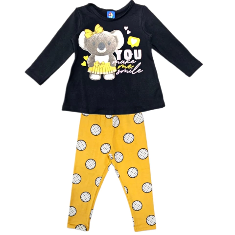 Kit 9 Conjunto Feminino Infantil 1 ao 3 Sem Capuz Pipa Inverno