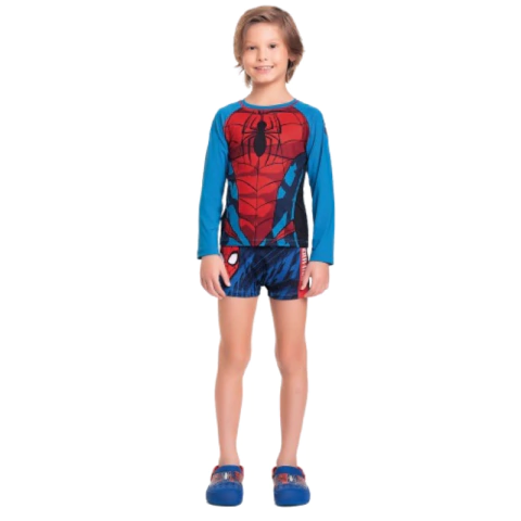 KIT Verão Moda Praia com 12 Camisetas ML Menino da Marca Fakini na grade do 4 ao 10