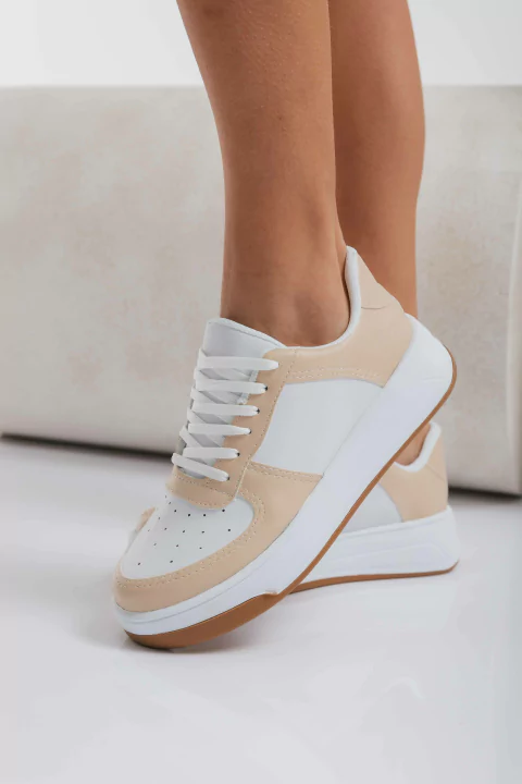 Zapatillas China Crema