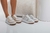 Zapatillas China Blanco Plata