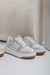 Zapatillas China Blanco Plata - comprar online