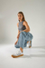 Zapatillas Sambas Altas / Blanco con Gris - comprar online