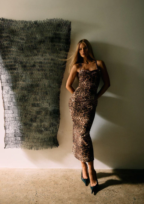 Vestido midi Anna