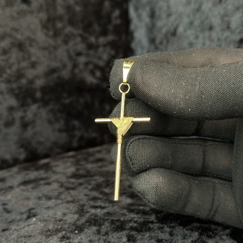 PINGENTE CRUZ FIO GRANDE - P (até 4mm)